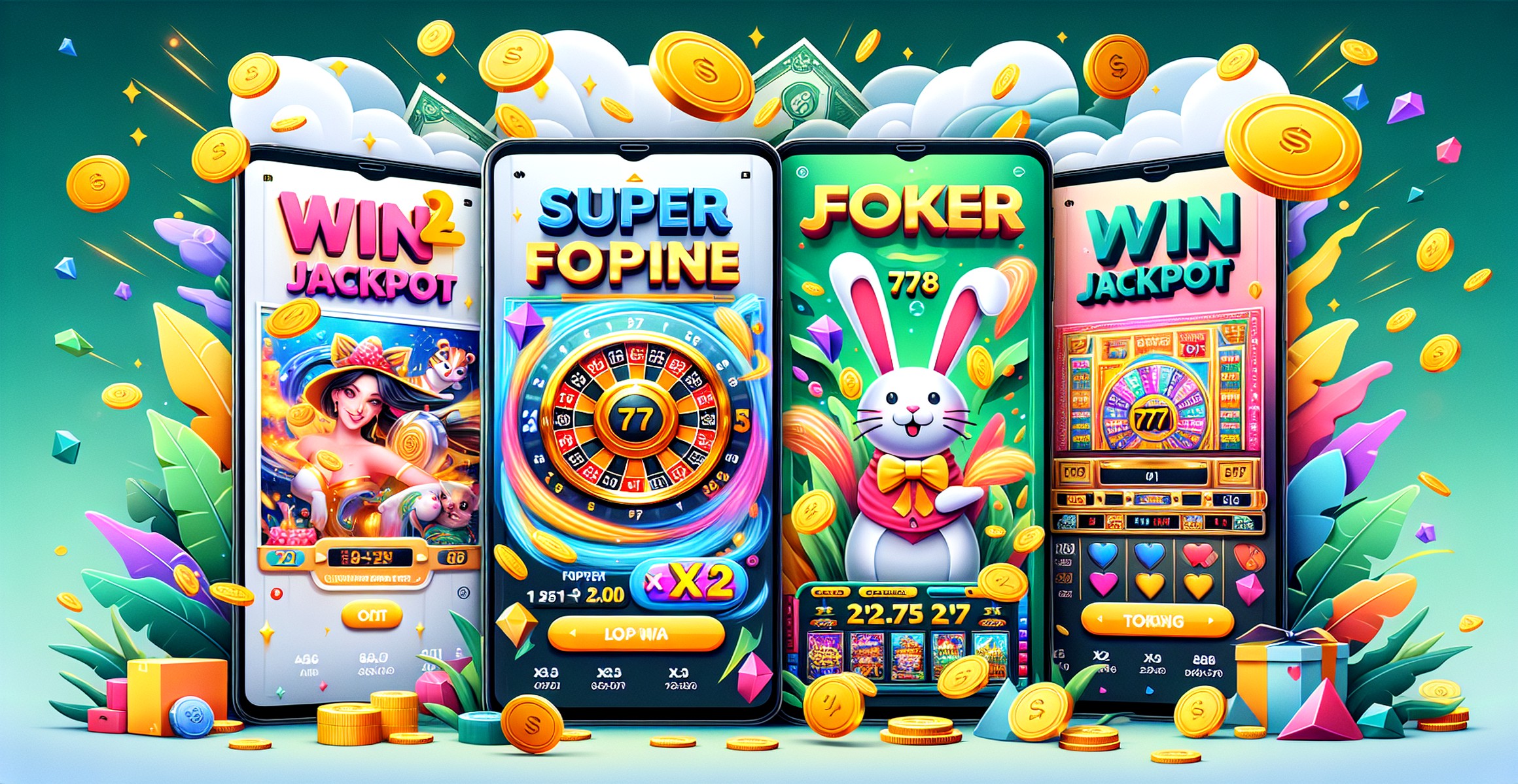 Poker Games at JUWA777 - Play your favorite card games.